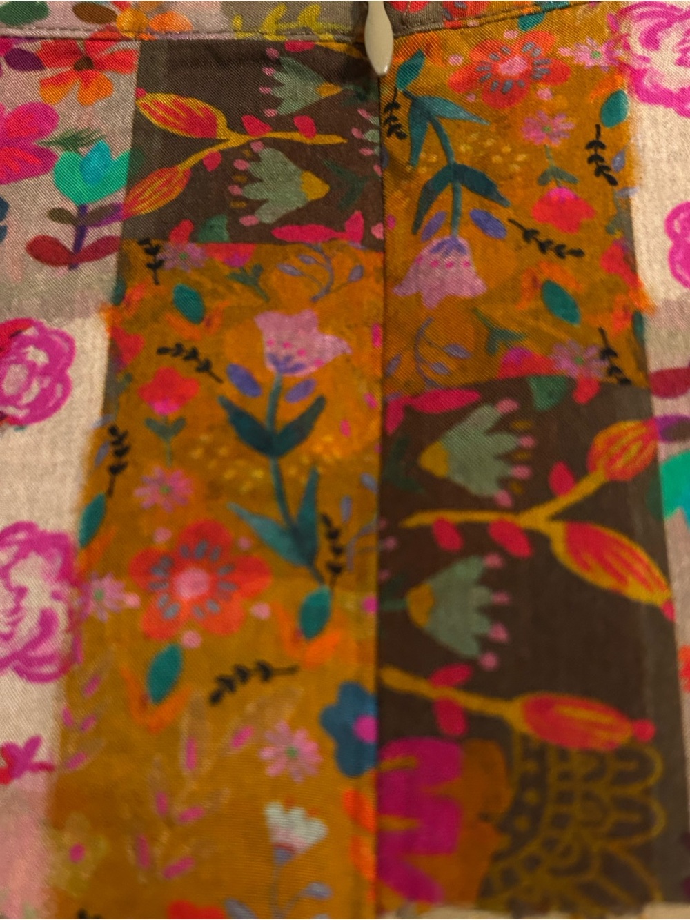 Natural Life Patchwork Floral
Maxi Skirt Side Slits Boho XL - Picture 5 of 13